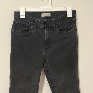 Madewell Black Cali Demi Boot Jeans